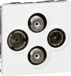 M45 2M Gniazdo RTV-SAT-SAT