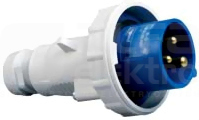 16A 3P 230V IP67 TEMPRA Wtyczka z przepustem membranowa