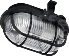OVAL 60W E27 IP44 Oprawa żarówkowa biały