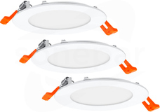 SLIM SET 8W/830 550lm biały (3szt) Downlight LED dostropowy