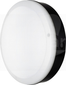 SURFACE BULKHEAD 250 10W/4000K BK IP65 ON/OFF 800l Plafon LED