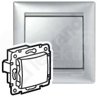 VALENA 16AX aluminium Łącznik uniwersalny