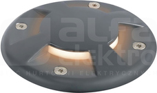 SMALL PLOT 4 aluminium antracyt Oprawa doziemna osłona