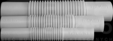 ZCL PVC 50 biały Złączka kompensacyjna PVC