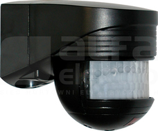 LC-Click-140-BL czarny IP44 Czujnik ruchu