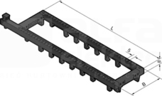 SV 55x195 Rama nośna OT