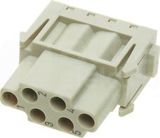 HAN MODULAR 6 16A 500V 0,14-4mm2 Wkład stykowy do złącz żeński