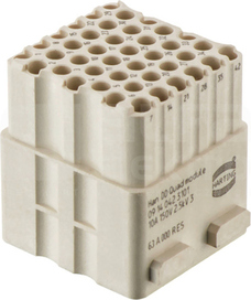 HAN MODULAR 42 10A 150V 0,14-2,5mm2 Wkład stykowy do złącz żeński
