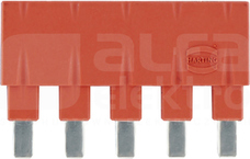 HAN-ES 1x5 16A czerwony Mostek