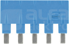 HAN-ES 1x5 16A niebieski Mostek