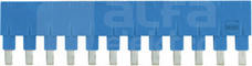 HAN-ES 1x12 16A niebieski Mostek