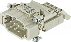 HAN 6E 16A 500V 0,2-2,5mm2 Wkład stykowy do złącz męski