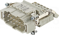 HAN 10E 16A 500V 0,2-2,5mm2 Wkład stykowy do złącz męski
