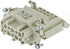 HAN 10E 16A 500V 0,2-2,5mm2 Wkład stykowy do złącz żeński