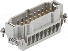 HAN 16E 16A 400V 1-2,5mm2 Element mocujący wkładów styk.męski