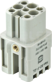 HAN 8D 10A 50V 0,25-1,5mm2 Wkład stykowy do złącz żeński