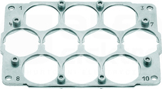 HAN 48HPR 10x350A Ramka
