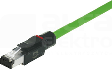 RJI RJ45 PN Cat5 4p IDC Wtyczka prosta