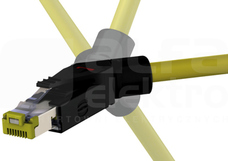RJI 10G RJ45 kat.6 8P Złącze kątowe