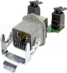 HAN 3A RJ45 HYBRID kat.6 PFT 8+4P Złącze