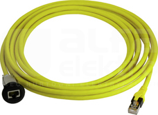 HAR-PORT RJ45 kat.6 PFT 10m czarny Kabel