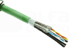 RJI 4xAWG22/7 kat.5 FRNC(50mb) Przewód ekranowany