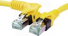 VB RJ45 LaR - DB RJ45 Cat.6A PUR 1.0m Patchcord
