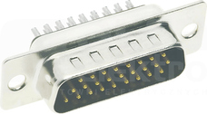 D-Sub 15pin Wtyk męski