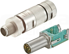 PRELINK M12 8P kat.6A Złącze interfejsowe męskie