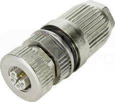 M12 POWER IDC 5P Wtyk żeński prosty