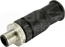 M12-SCREW-8P-ACOD-M-STR Wtyk męski prosty