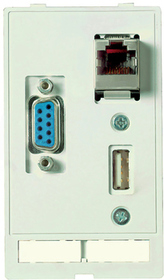USB RJ45 SUB-D9 f-m Złącza transmisji danych