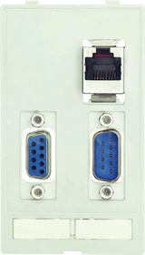 RJ45 SUB-D9 f-f SUB-D9 m-m Złącze