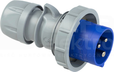 TURBO TWIST 16A 3P 230V IP67 Wtyczka przenośna nikiel