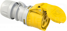 SHARK 16A 3P 110V IP44 Gniazdo przenośne caravaning