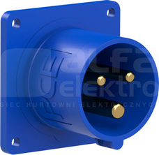 16A 3P 230V 60x60 IP44 Wtyczka tablicowa prosta