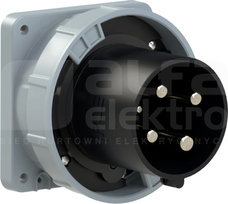 125A 4P 500V IP67 Wtyczka tablicowa prosta