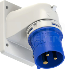 TWIST 16A 3P 230V IP44 Wtyczka tablicowa kątowa