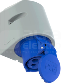 TURBO TWIST 16A 3P 230V IP44 Gniazdo stałe