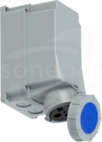POWER TWIST 125A 3P+Z 230V 50/60Hz 9h IP66/67 Gniazdo