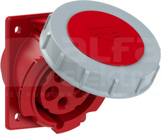 TURBO TWIST 32A 5P 400V IP67 Gniazdo tablicowe skośne