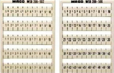 209-502/000-005 czerwony Oznacznik WSB 1-10