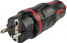TAURUS2 16A 2P+Z UNI-SCHUKO IP54 Wtyczka gumowa