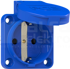 P-NOVA 16A SCHUKO 230V IP54 niebieski Gniazdo tablicowe