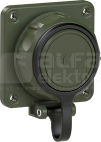 NAUTILUS 16/3 230V IP68 SCHUKO Gniazdo tablicowe kołn.75x75