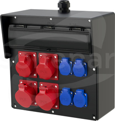 BYTOM 2x32/5xC 2x16x2C 4GSx4C RCD63 M32 Rozdzielnica stacjonarna