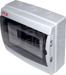 T-BOX 217x235x105 8-mod IP65 Rozdzielnica pusta