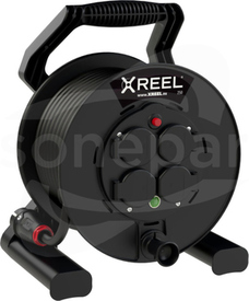 XREEL 4GS 25mb H05RR-F 3x1,5 IP44 Przedłużacz zwijany jednofazowy z tworzywa