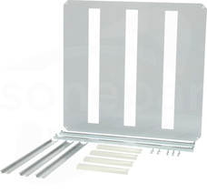 DRSARCA 505021 3 rzędy x 22Mod. 500x500x210 Rama z szynami i maskownicą