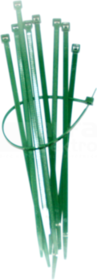 SCK-100MCZI 100x2,5 zielony (100szt) Opaska kablowa kolorowa